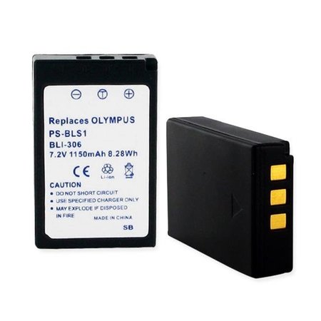 EMPIRE Empire BLI-306 7.2V Olympus PS-BLS1 Li-ion 1150 mAh Battery - 8.28 watt BLI-306